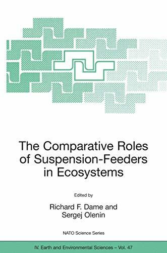 The Comparative Roles of Suspension-Feeders in Ecosystems: Proceedings of the NATO Advanced Research Workshop on The Comparative Roles of ... 2003 (NATO Science Series: IV:, 47, Band 47)