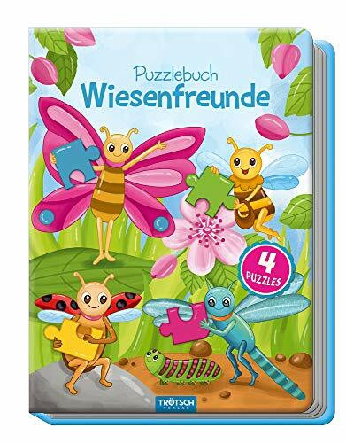 Trötsch Wiesenfreunde Puzzlebuch: Beschäftigungsbuch Entdeckerbuch Puzzlebuch