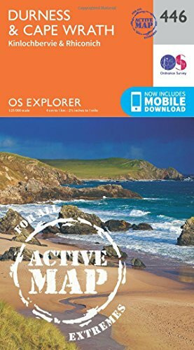 Durness and Cape Wrath 1 : 25 000