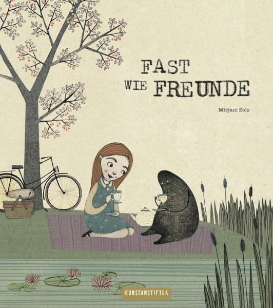 Fast wie Freunde: Ausgezeichnet mit dem Nachwuchspreis für Illustration Serafina 2017