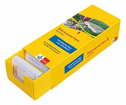 Découvertes Série Jaune 3 - Vokabel-Lernbox zum Schulbuch: Französisch passend zum Lehrwerk üben (Découvertes. Série jaune (ab Klasse 6). Ausgabe ab 2012)
