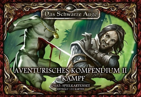 DSA5 Spielkartenset Aventurisches Kompendium 2 - Kampf