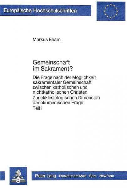 Gemeinschaft im Sakrament?