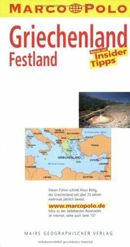 Marco Polo Reiseführer Griechenland Festland