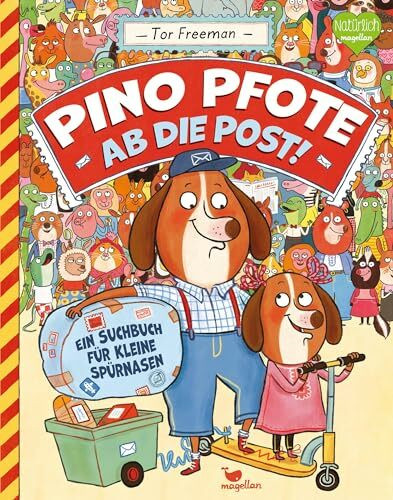 Pino Pfote - Ab die Post!: Ein Suchbuch für kleine Spürnasen