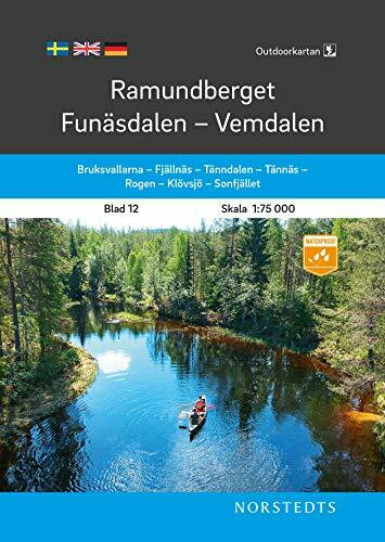Ramundberget-Funäsdalen-Vemdalen 1:75 000