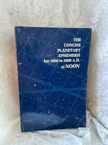 The Concise Planetary Ephemeris for 1950 to 2000 A.D.