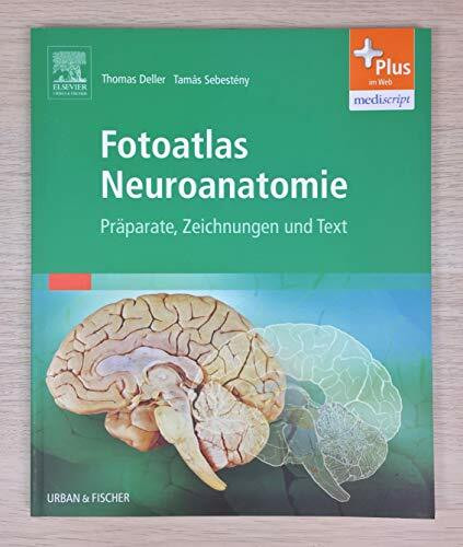 Fotoatlas Neuroanatomie: Präparate, Zeichnungen und Text - mit Zugang zur mediscript Lernwelt: Präparate, Zeichnungen und Text. Plus im Web, mediscript