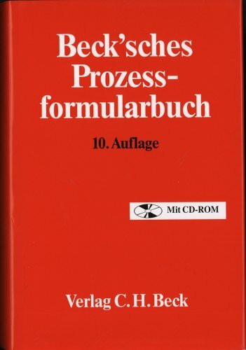 Beck'sches Prozessformularbuch