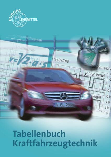 Tabellenbuch Kraftfahrzeugtechnik: Mit Formelsammlung