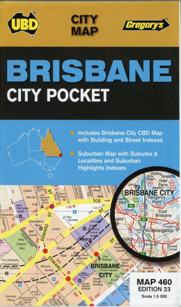 Brisbane City Pocket 1 : 100 000 - 1 : 5 000