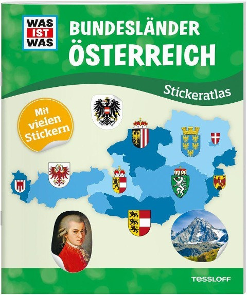 WAS IST WAS Stickeratlas Bundesländer Österreich