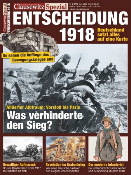 Clausewitz Spezial 20. Entscheidung 1918