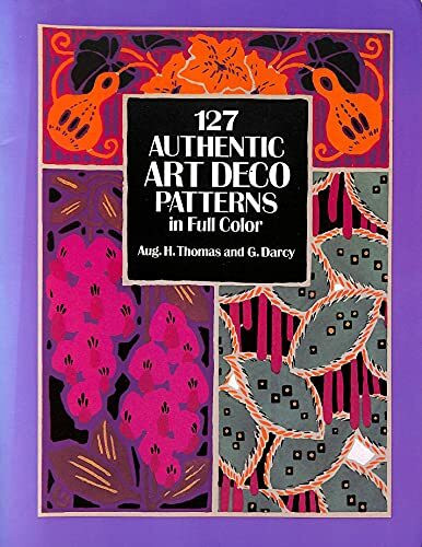 127 Authentic Art Deco Patterns in Full Color (Dover Pictorial Archive Series)