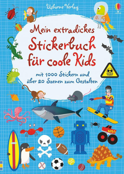 Mein extradickes Stickerbuch für coole Kids