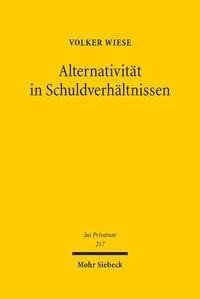 Alternativität in Schuldverhältnissen