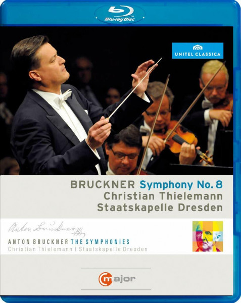 Anton Bruckner Symphonie Nr. 8 (Thielemann, Staatskapelle Dresden) [Blu-ray]