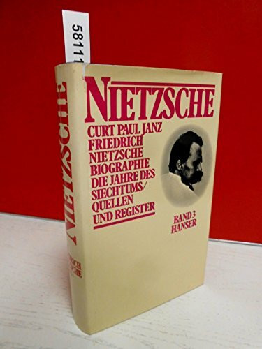 Friedrich Nietzsche: Biographie / Die Jahre des Siechtums