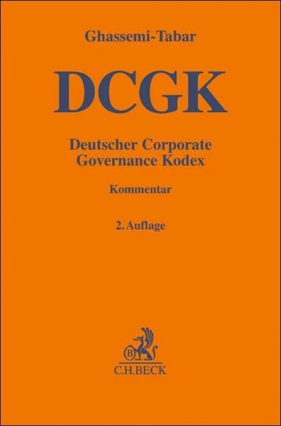 Deutscher Corporate Governance Kodex (Gelbe Erläuterungsbücher)