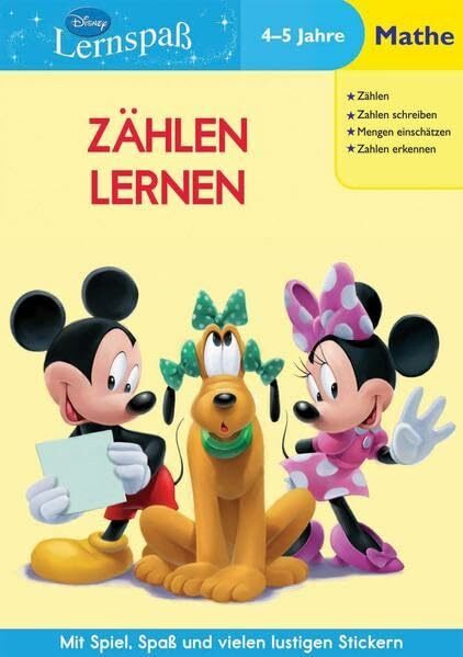 Disney Lernspaß Micky Maus Club Haus Zählen lernen (4-5 Jahre)