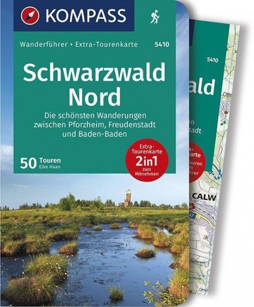 KOMPASS Wanderführer Schwarzwald Nord, Die schönsten Wanderungen zwischen Pforzheim, Freudenstadt un