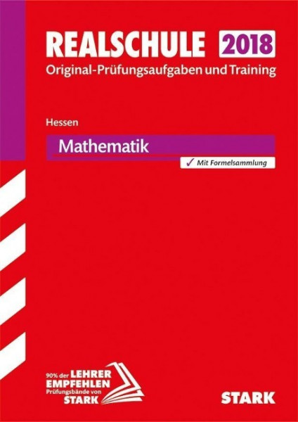 Abschlussprüfung Realschule Hessen 2018 - Mathematik