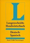 Deutsch - Spanisch. Handwörterbuch. Langenscheidt