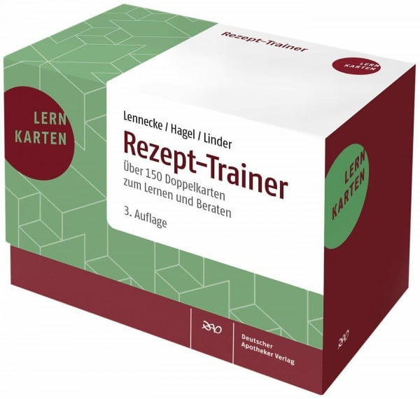 Rezept-Trainer: Über 150 Doppelkarten zum Lernen und Beraten