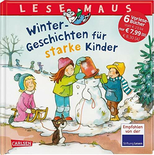 LESEMAUS Sonderbände: Winter-Geschichten für starke Kinder: 6 Geschichten in 1 Band