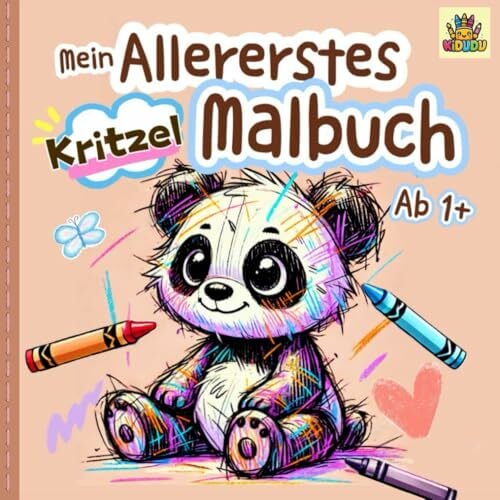 Mein allererstes Malbuch ab 1 Jahr: 65 große und einfache Motive zum Kritzeln & Ausmalen für Kleinkinder ab 1 J. | Erinnerungen an erste Malversuche |... Mein allererstes Malbuch ab 1 Jahr: 65 große und einfache Motive zum Kritzeln & Ausmalen für Kleinkinder ab 1 J. | Erinnerungen an erste Malversuche | Gegenstände erkennen & Förderung Motorik