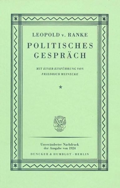 Politisches Gespräch