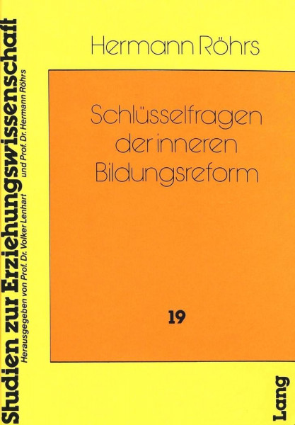 Schlüsselfragen der inneren Bildungsreform