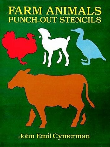 Farm Animals Punch-Out Stencils Farm Animals Punch-Out Stencils