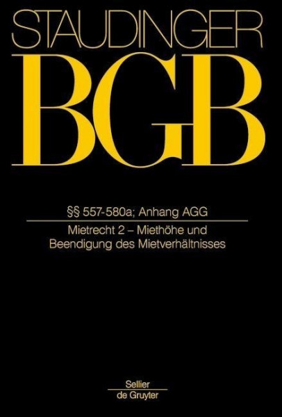 BGB §§ 557-580a (Mietrecht 2 - Miethöhe und Beendigung des Mietverhältnisses)