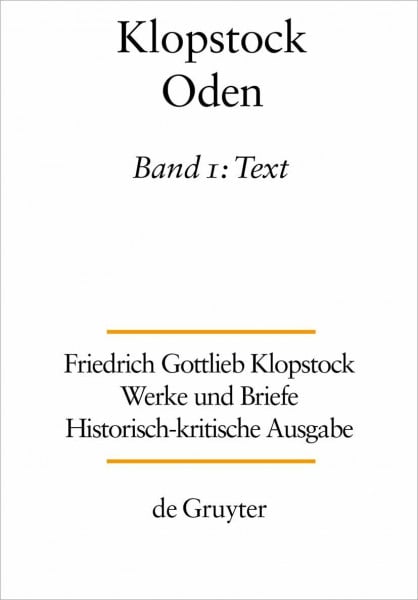 Text (Werke und Briefe, Band 1)