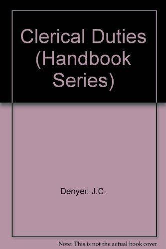 Clerical Duties (Handbook Series)