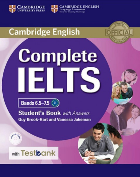 Complete IELTS. Bands 6.5-7.5 C1. Student's Book with answers with CD-ROM with Testbank.