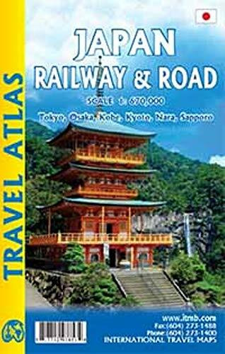 Japan Railway & Road Travel Atlas 1 : 670 000
