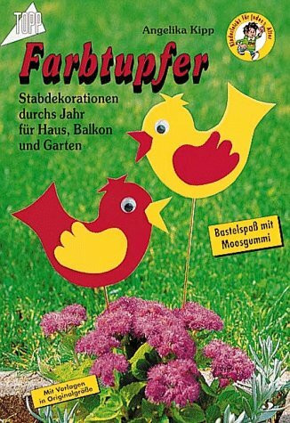 Farbtupfer: Stabdekorationen durchs Jahr für Haus, Balkon, Garten
