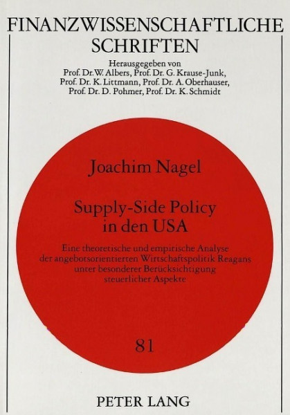 Supply-Side Policy in den USA