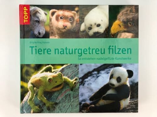 Tiere naturgetreu filzen: So entstehen nadelgefilzte Kunstwerke