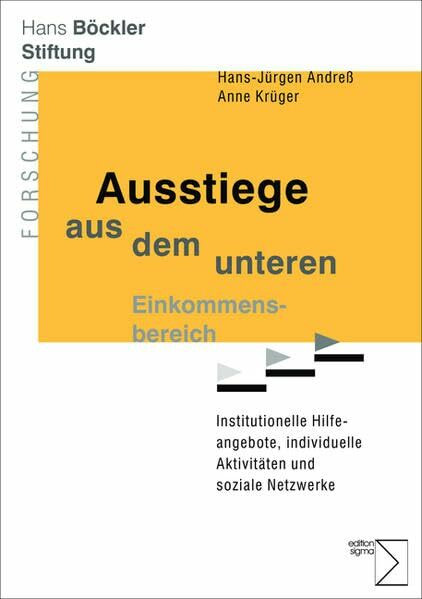 Ausstiege aus dem unteren Einkommensbereich: Institutionelle Hilfeangebote, individuelle Aktivitäten und soziale Netzwerke