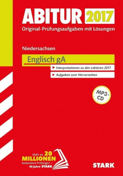 Abiturprüfung Niedersachsen 2017 - Englisch GA