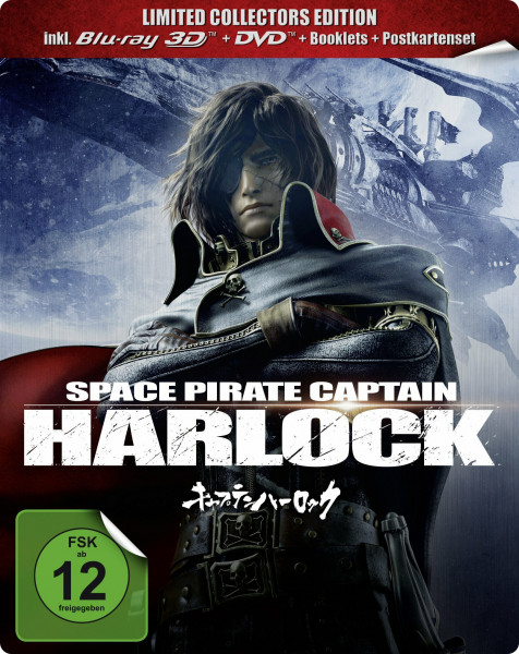Space Pirate Captain Harlock - Steelbook [3D Blu-ray] (Limited Edition)