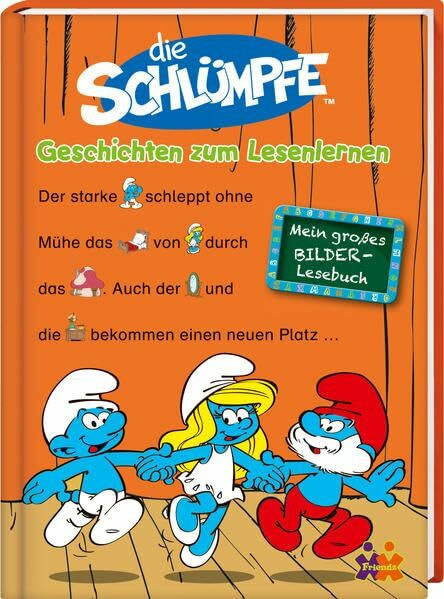 Die Schlümpfe. Geschichten zum Lesenlernen (Mein großes Bilder-Lesebuch / Lesestufe 1)