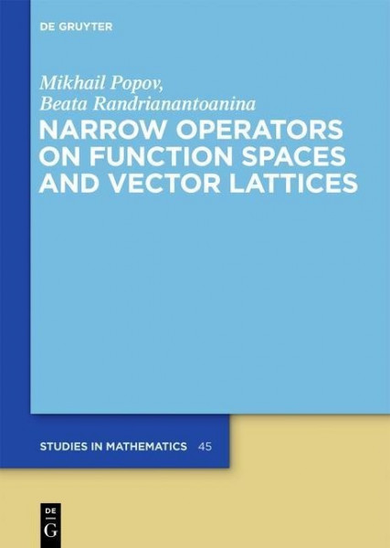 Narrow Operators on Function Spaces and Vector Lattices