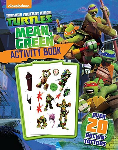 TMNT MEAN GREEN ACTIVITY BOOK