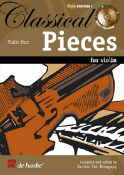Classical Pieces for Violin and Piano, m. Audio-CD: CD zum Üben und Mitspielen (Play-Along und Demo). Schwierigkeitsgrad: mittelschwer (VIOLON)