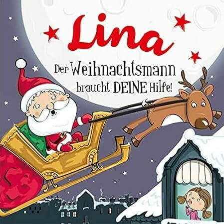 Namens-Weihnachtsbuch - Deine persönliche Weihnachtsgeschichte mit Namen Lina [Vinyl LP]