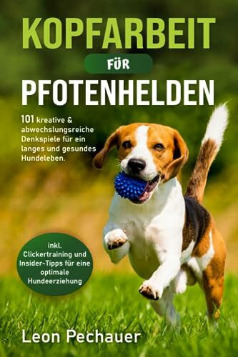 Kopfarbeit für Pfotenhelden: 101 kreative & abwechslungsreiche Denkspiele für ein langes und gesundes Hundeleben